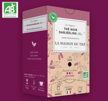 Thé noir Darjeeling Bio