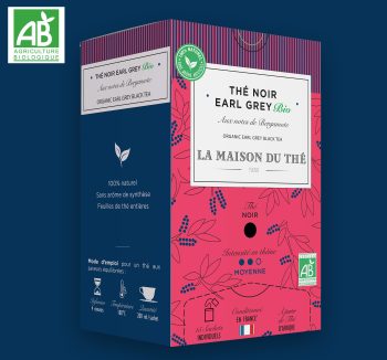 Thé noir Earl Grey Bio
