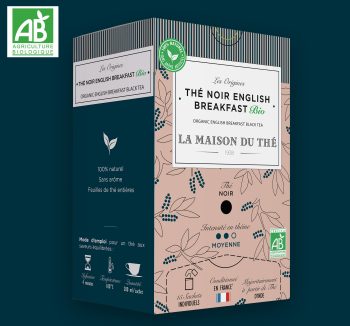 Thé noir English Breakfast Bio