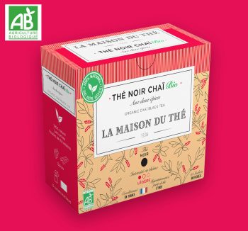 Thé noir Chaï Bio Aux 2 épices