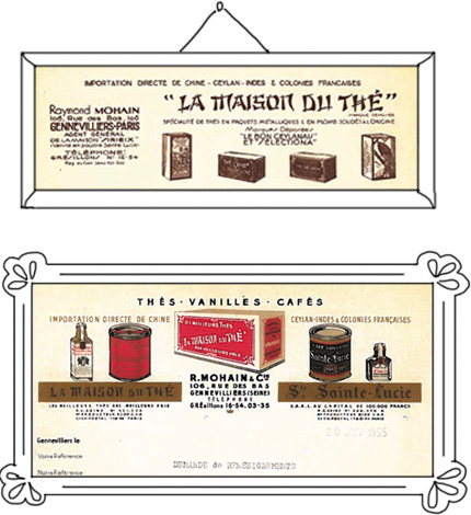 La maison du thé vanille et café