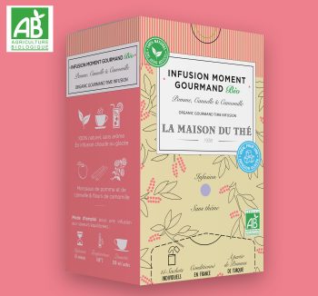 Infusion Moment Gourmand BIO Pomme, Camomille et Cannelle