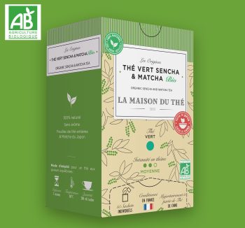Thé vert Sencha & Matcha Bio La Maison du Thé